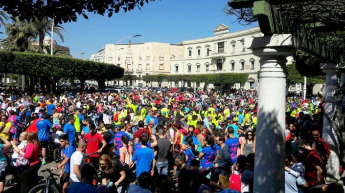 manifestación Carlos