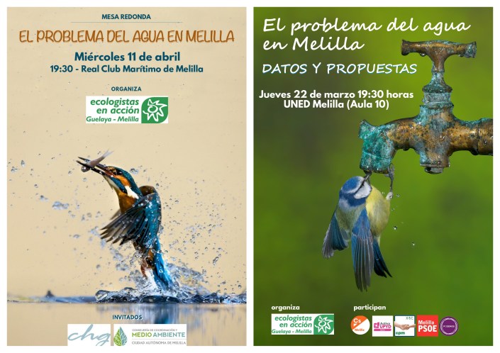 carteles agua