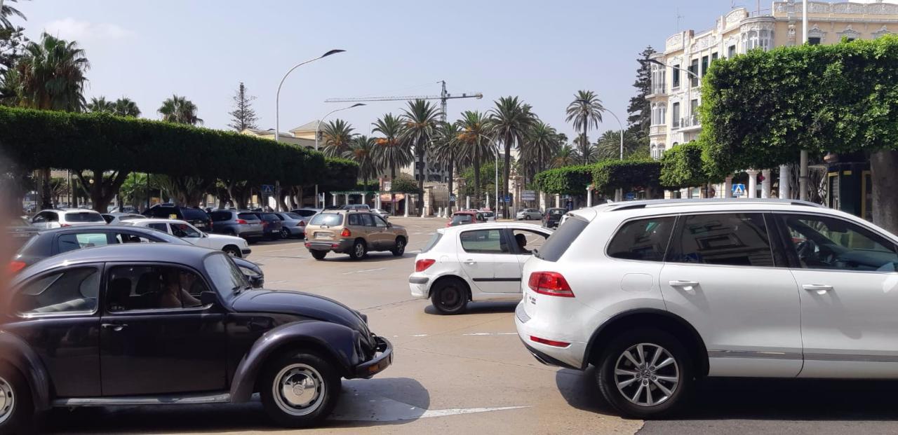 trafico plaza españa