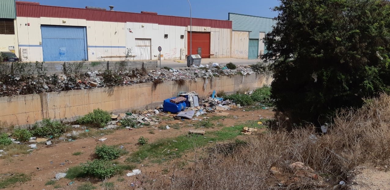 foto arroyo mezquita final de verano