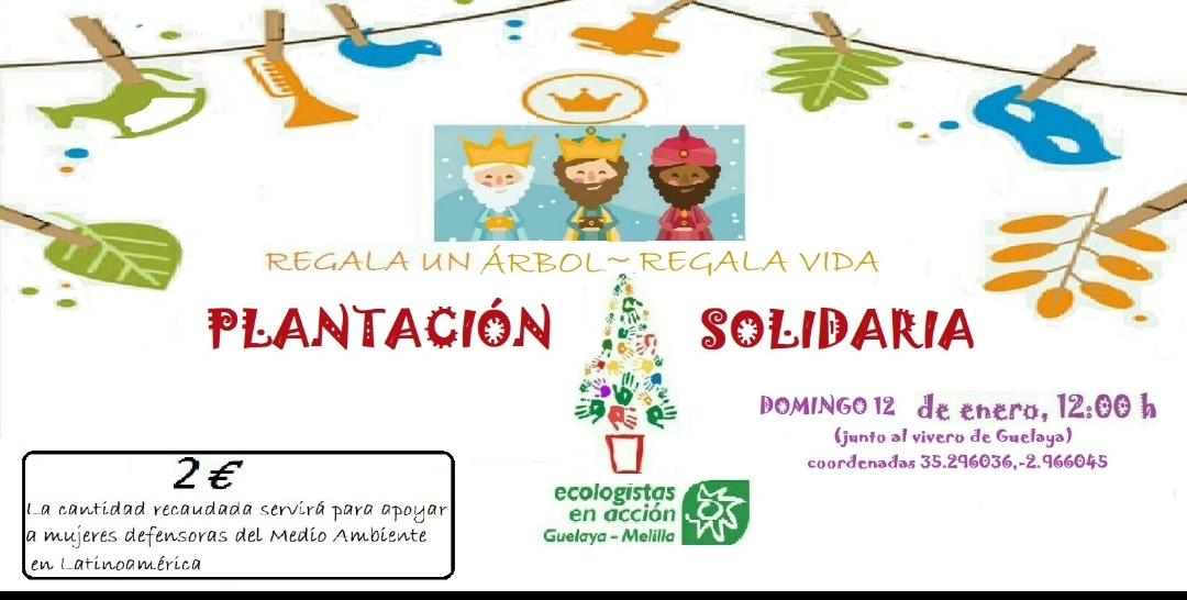cartel reforestacion solidaria